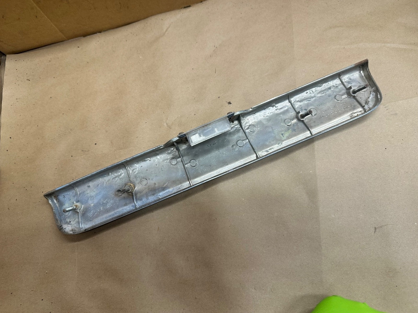 1972-91 Jeep Cherokee OEM Tail Finish Panel Chrome Original Factory SF5451469