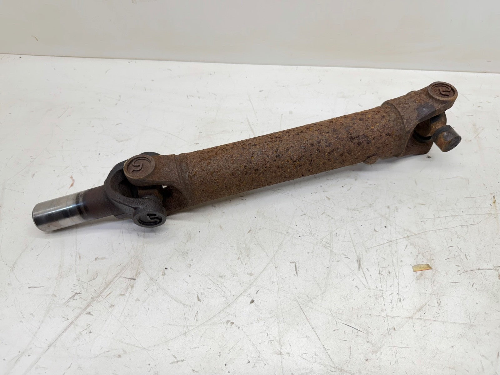 94 95 Jeep Wrangler YJ 15" REAR DRIVE SHAFT 2.5 AX5 Driveshaft 2.5L Manual 4CYL