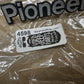 84-96 Jeep Cherokee XJ "Pioneer" Emblem Badge OEM Factory Hatch Name Plate