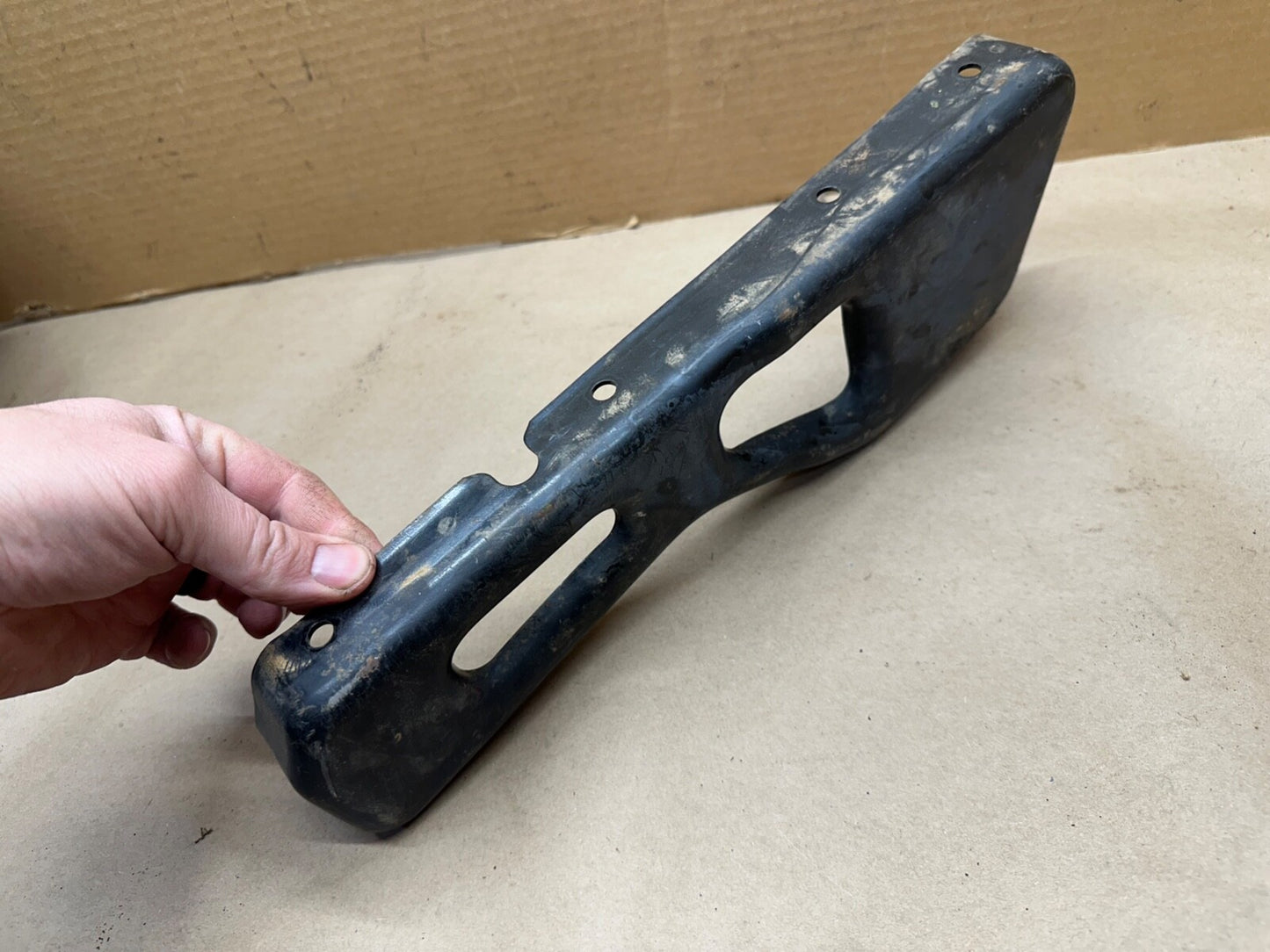 97-02 Jeep TJ Wrangler Front SEAT MOUNT Bracket Fixed Rail Drivers Left ONLY OEM