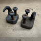 97-06 Jeep Wrangler TJ LJ OEM Factory Front Tow Hooks w/ Bolts Towhook Pair Hook