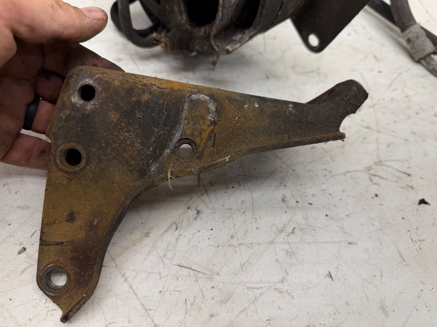Jeep Wrangler YJ 87-90 V belt 2.5 4.2 L Power Steering Box Pump Kit Brackets OEM
