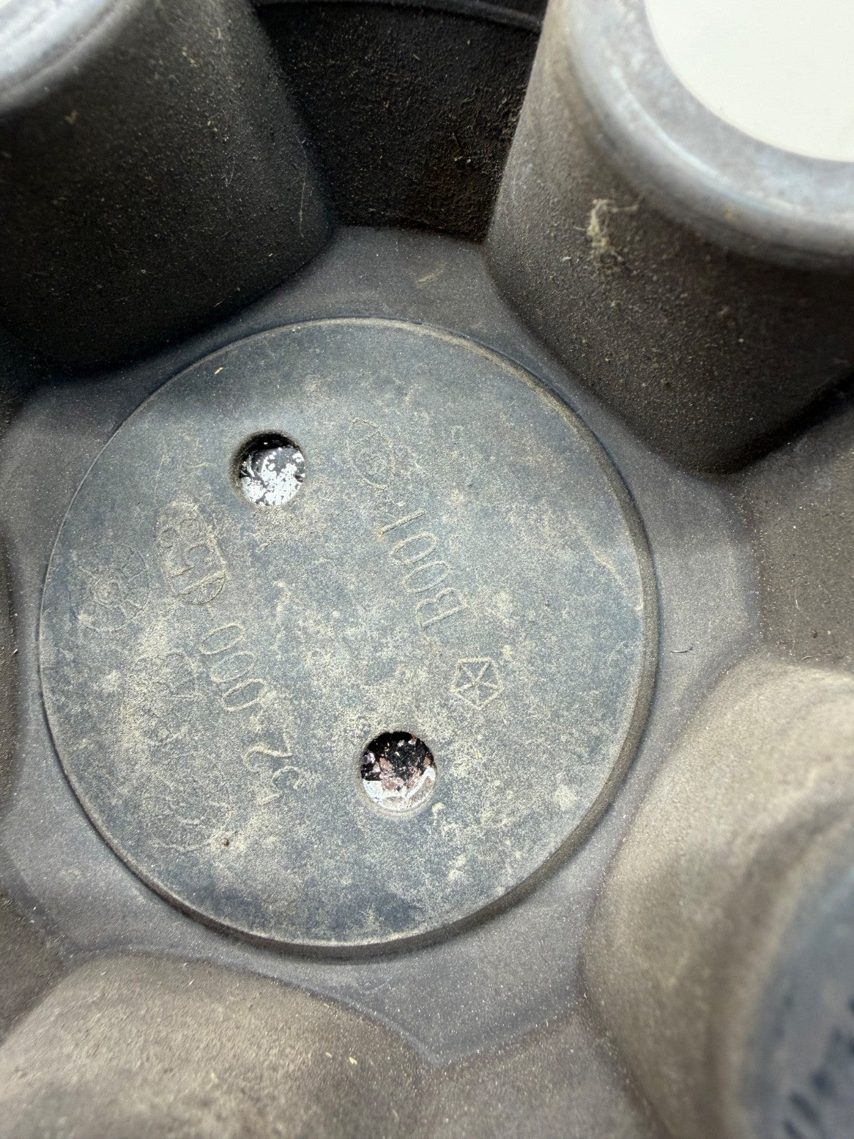 Jeep Cherokee XJ Wrangler YJ 84-01 Factory Black Center Cap Wheel Hub 5 Bolt