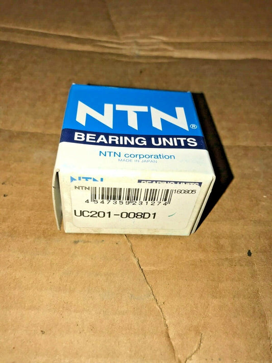 NTN UC-201-008D1 Bearing Insert 12.7x47x31mm   NEW In box.