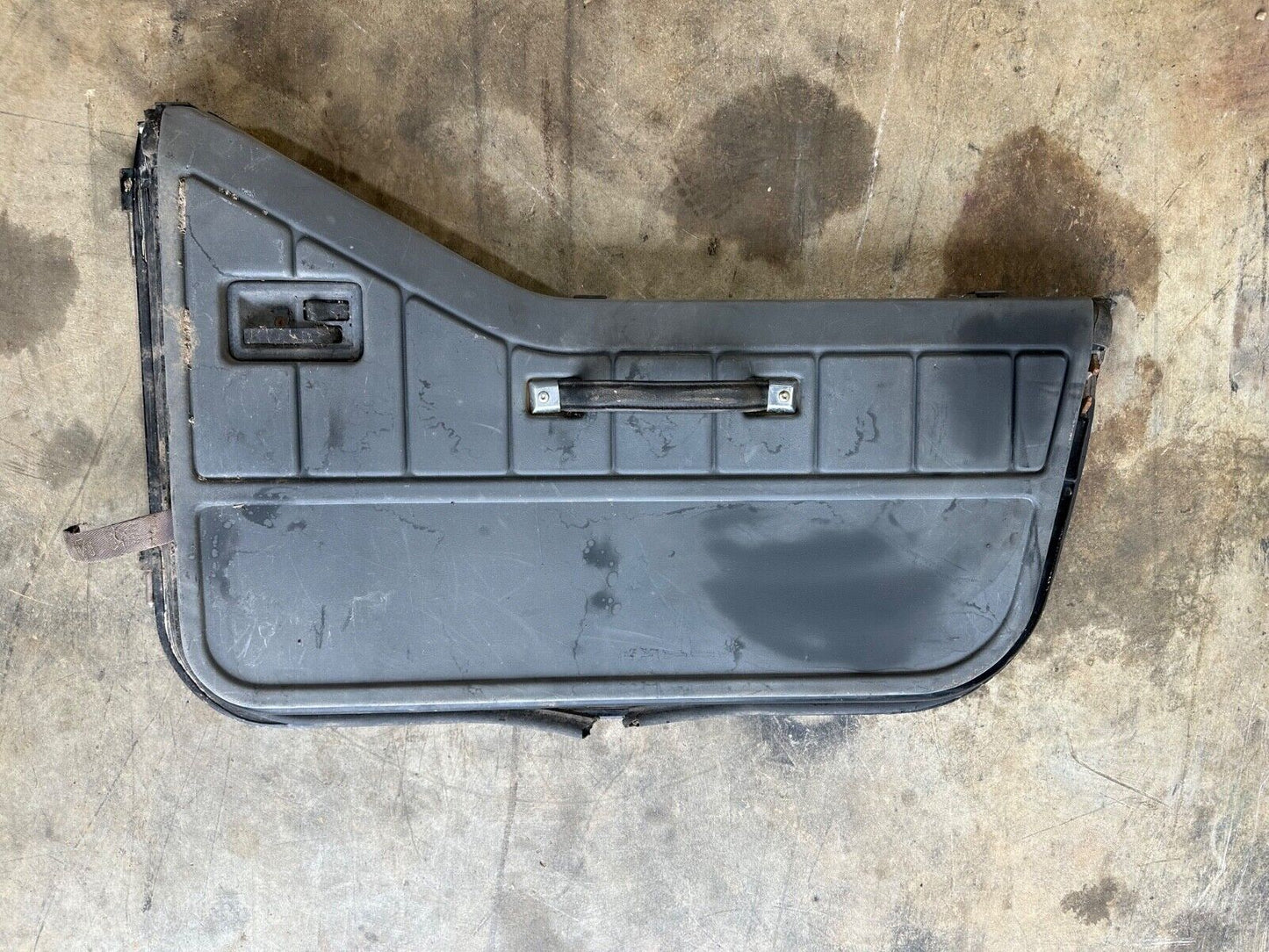 81-95 Jeep Wrangler YJ CJ7 Passenger Side Half Steel Door Lower Right Black OEM