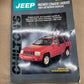 1984-1996 Chilton's Jeep Wagoneer Comanche Cherokee Repair Manual 8143 Service