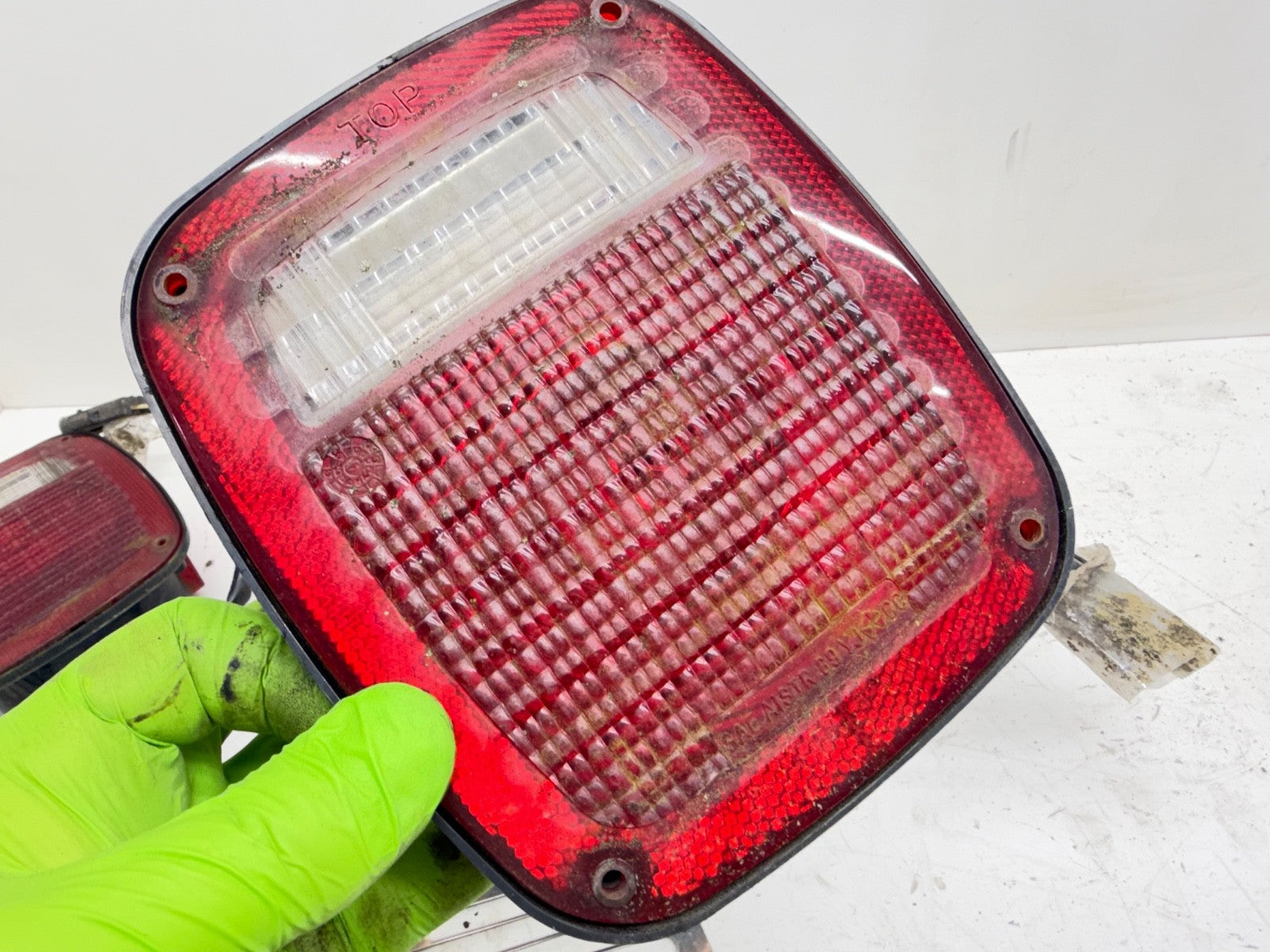 92-95 Jeep YJ Wrangler Tail Light Taillight Driver Passenger light Lights OEM