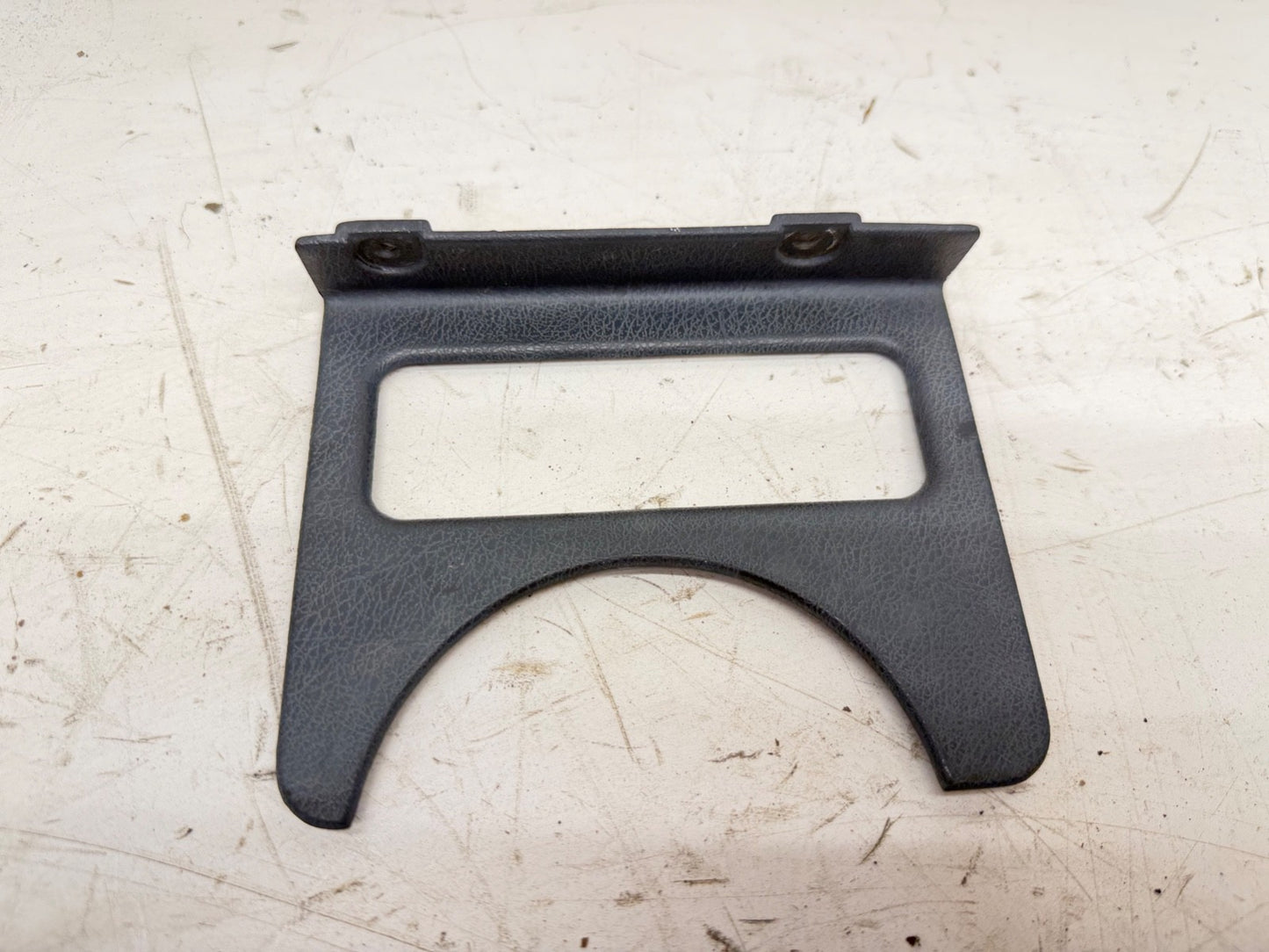 92-95 Jeep Wrangler YJ Dark Gray Dash Steering Indicator Bezel OEM Column Trim