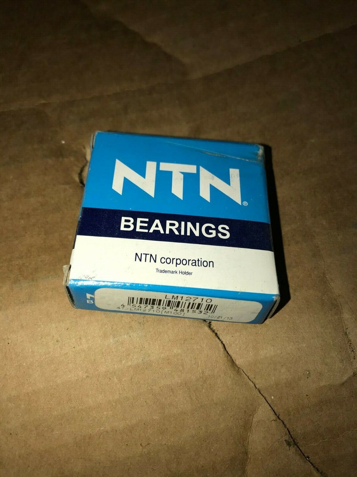 4T-LM12710 NTN tapered roller bearing 21.987 x 45.237 x 15.494 mm New in boX