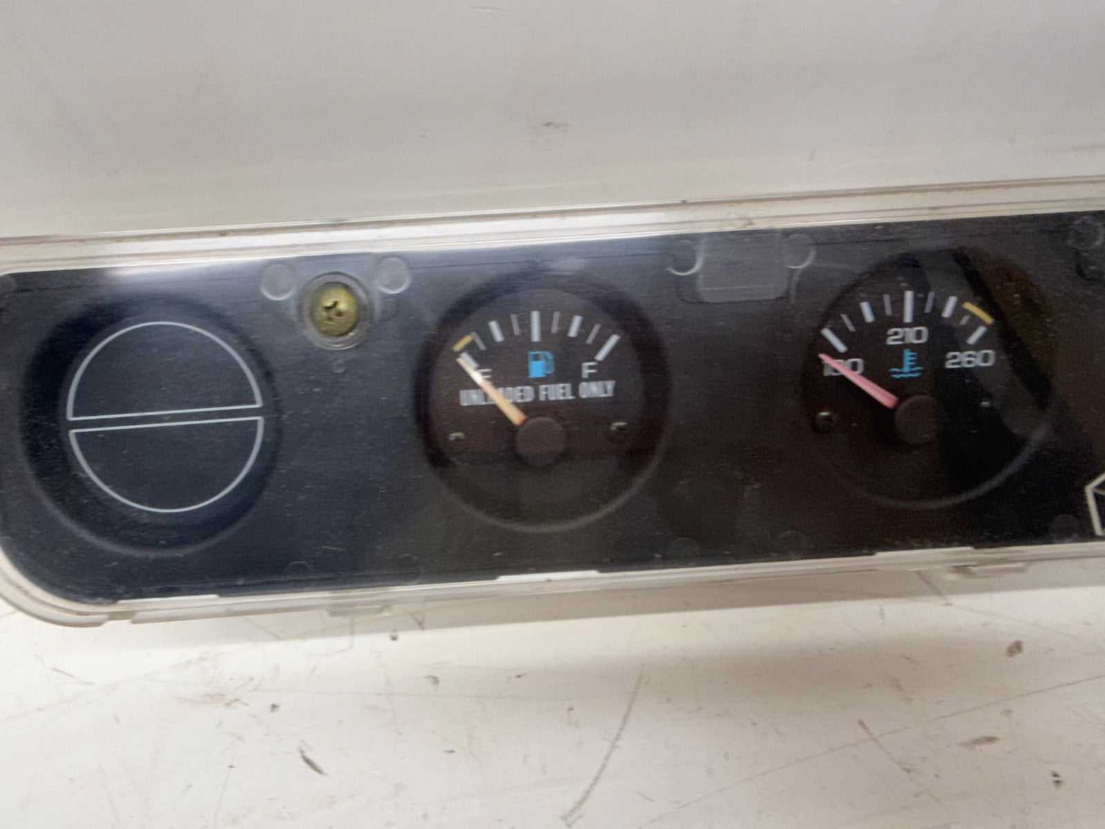 Jeep Wrangler YJ 92-1995 Dash Instrument Center Gauge Cluster Temp Oil Volt Gas