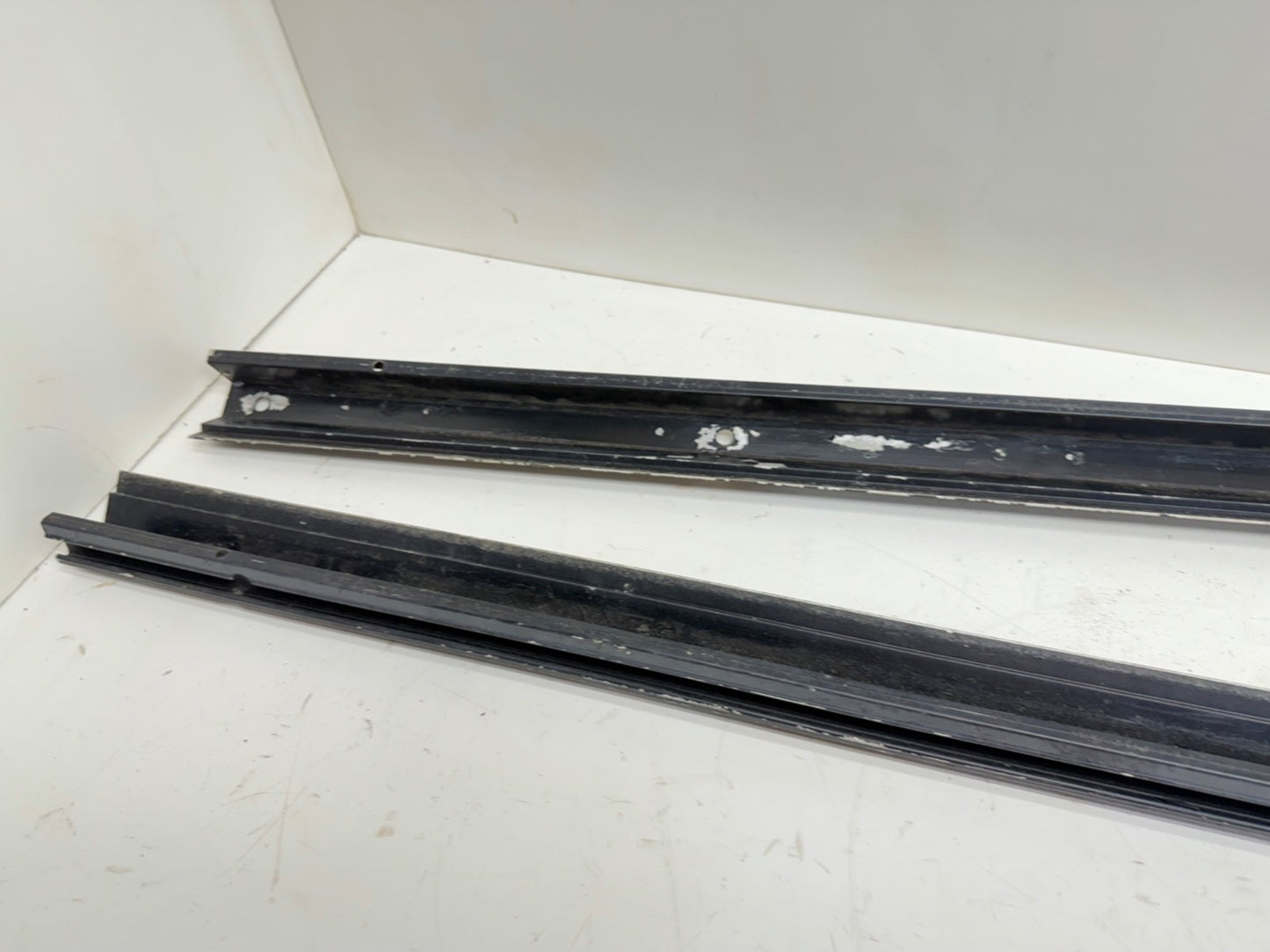87-95 Jeep Wrangler YJ Soft Top Body Belt Rail Right Left Pair Side OEM Factory