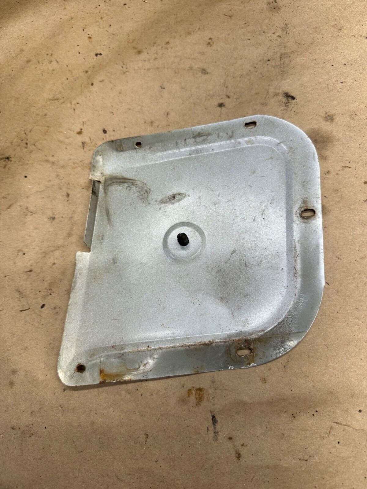 92-95 Jeep Wrangler YJ Full Door Latch COVER White Left Driver Side Plate Trim