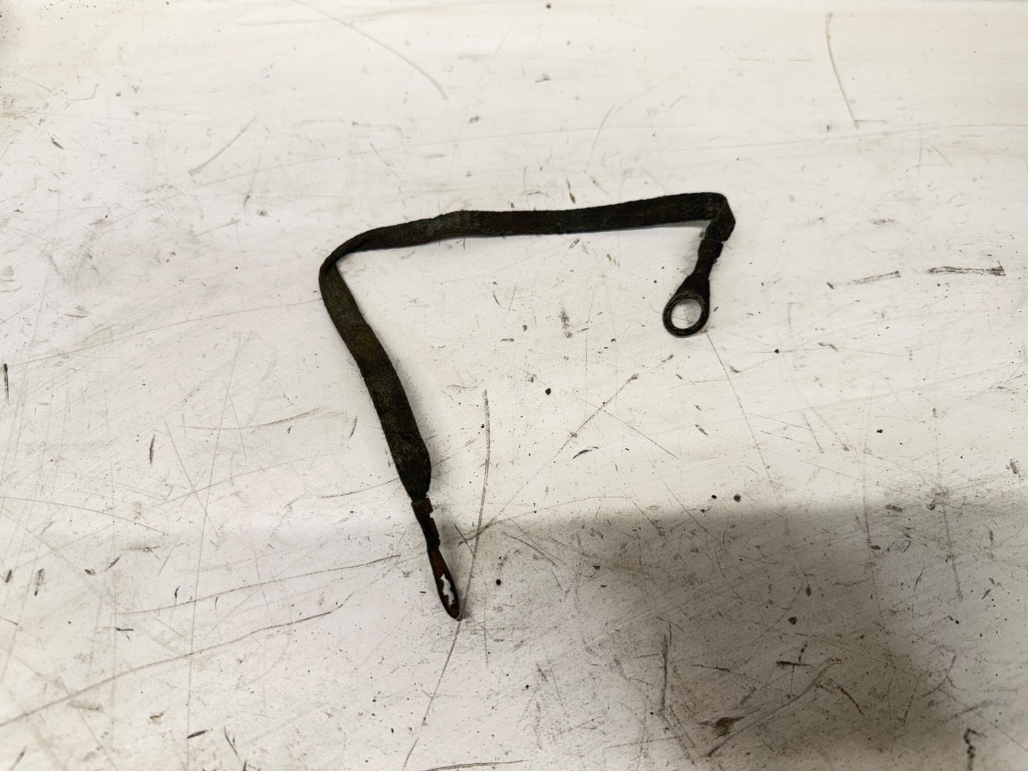 87-95 Jeep YJ Wrangler Engine Firewall GROUND WIRE STRAP CABLE 15" Braided