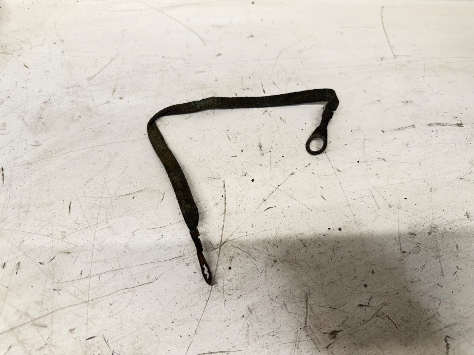 87-95 Jeep YJ Wrangler Engine Firewall GROUND WIRE STRAP CABLE 15" Braided