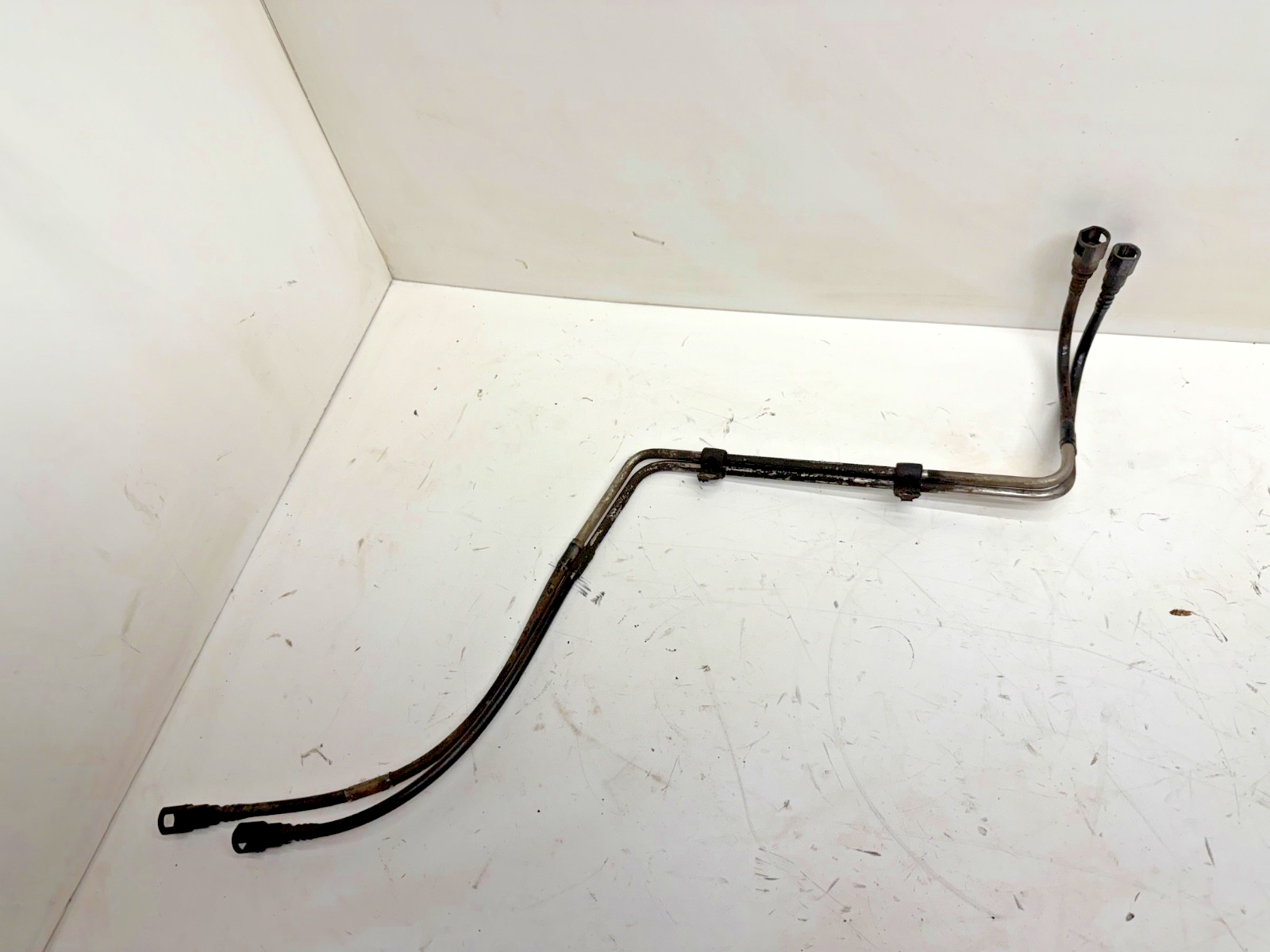 Jeep Wrangler YJ 91-95 2.5 Stainless Steel Fuel Line Engine Rail Frame Gas Hose
