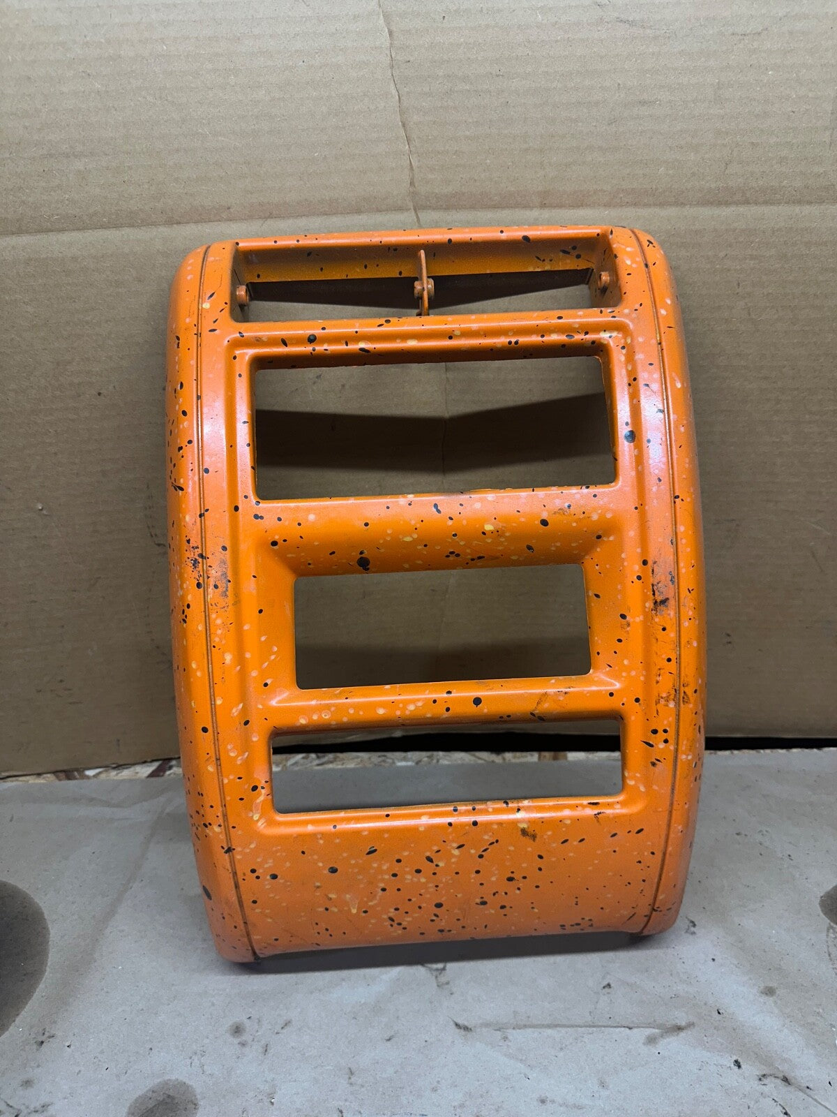 97-01 Jeep Cherokee XJ Dash Center Radio Bezel Trim OEM Painted Orange Surround
