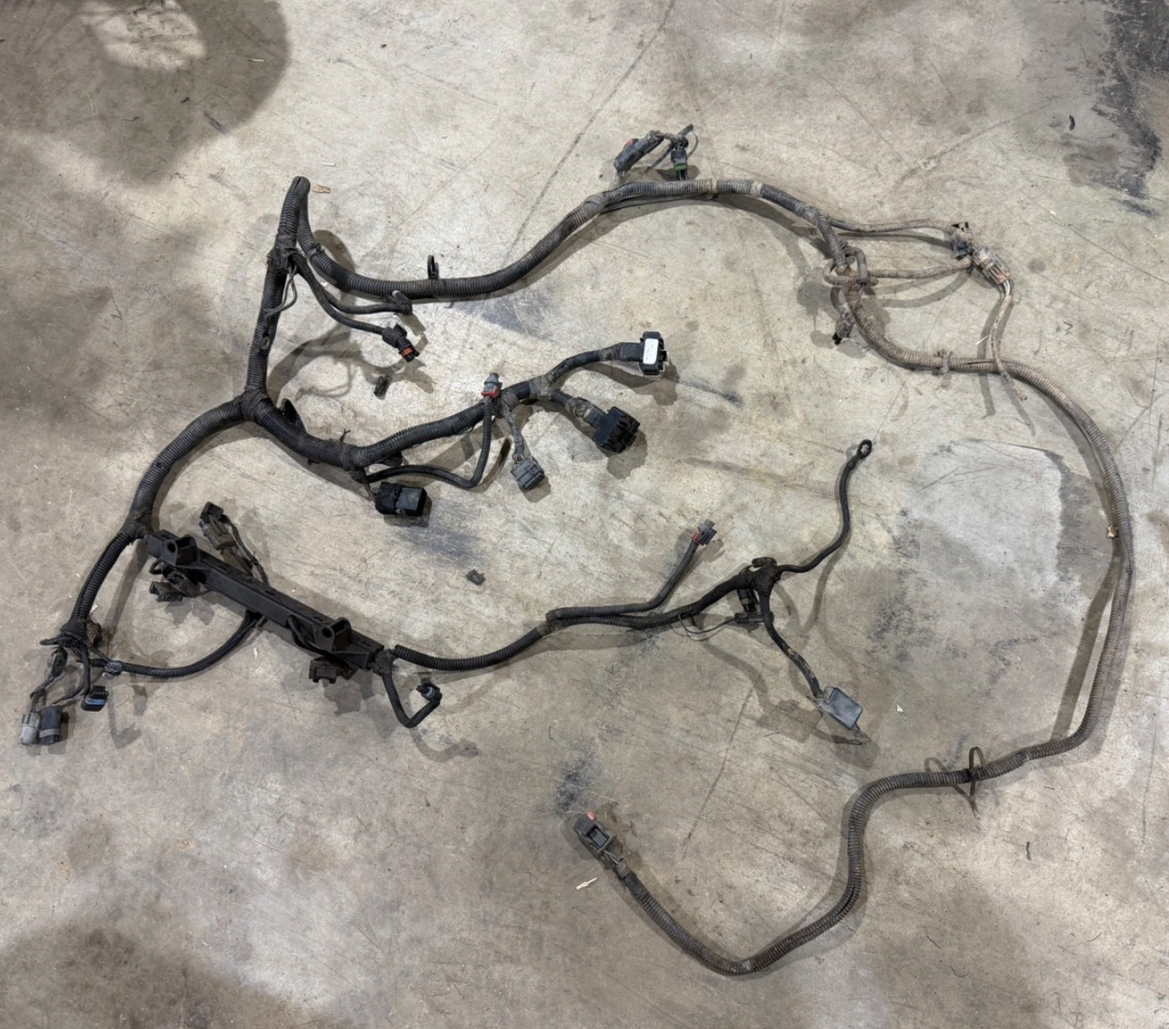 97 Jeep Wrangler TJ 1997 2.5L 4-Cylinder Manual ENGINE Wiring Harness NO A/C 2.5