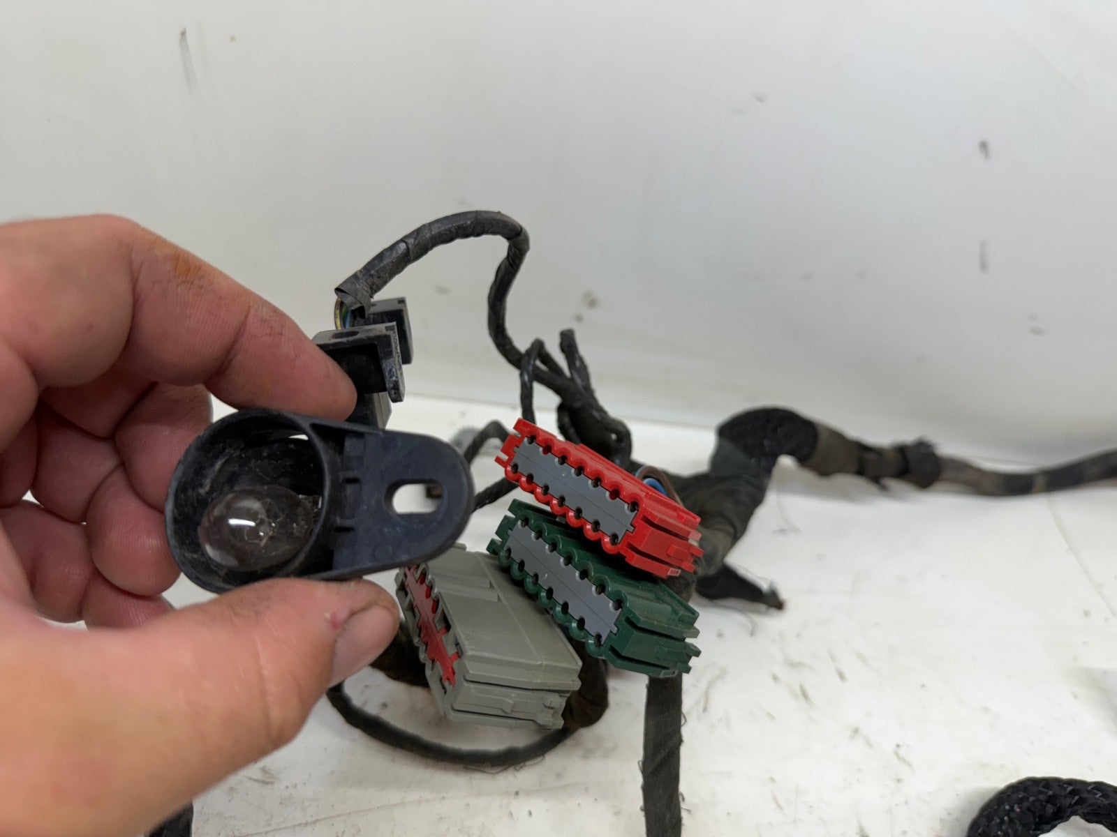 56010104AJ Soft Top Dash Instrument Panel Wiring Harness 01 Jeep TJ Wrangler OEM