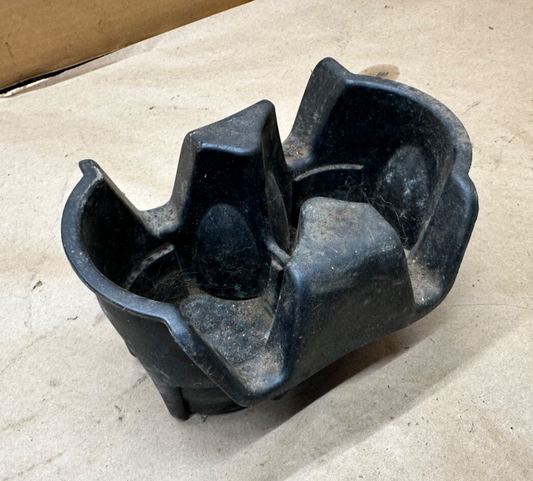 01-06 Jeep Wrangler TJ Center Console Cup Holder Insert Dual Cupholder Rubber