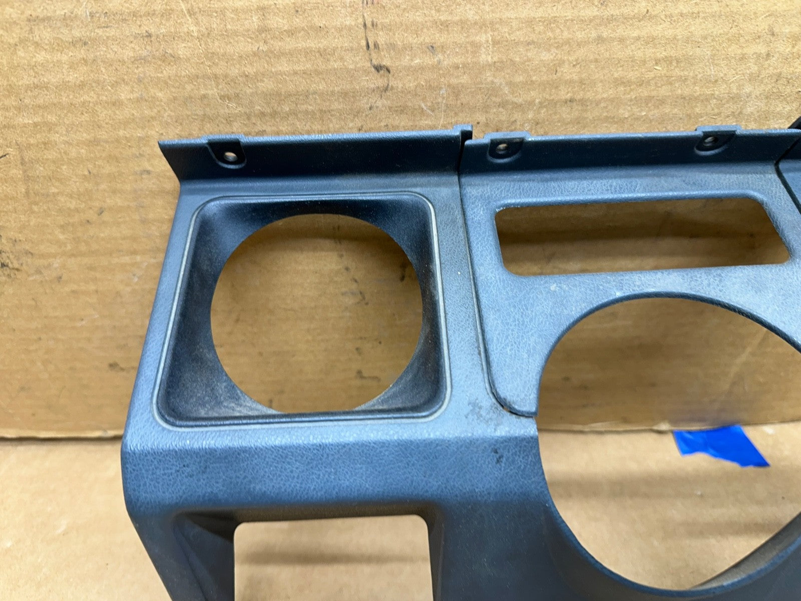 Jeep Wrangler OEM YJ Gauge Cluster Bezel OEM Gray 87 8 89 90 91 92 93 94 95 Grey
