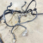 98-02 Jeep TJ Wrangler Grille Wire Harness Headlight 56010278AF OEM Head Light