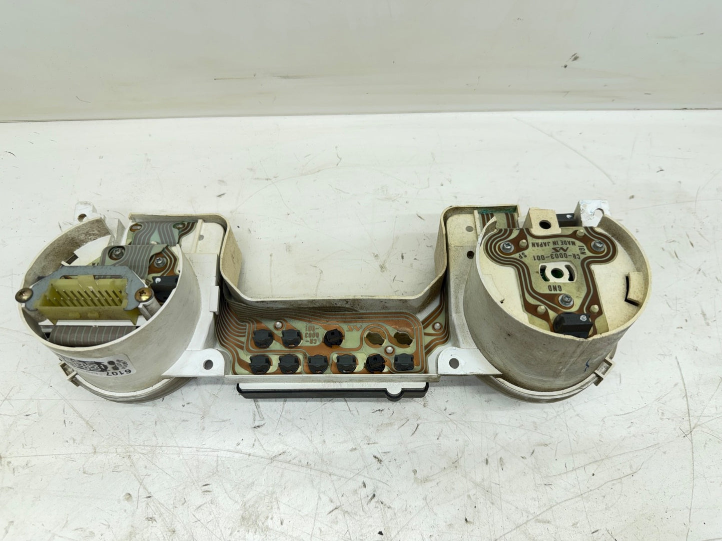 92-95 Jeep Wrangler YJ Gauge Instrument Cluster Speedometer Tachometer 185k Mile
