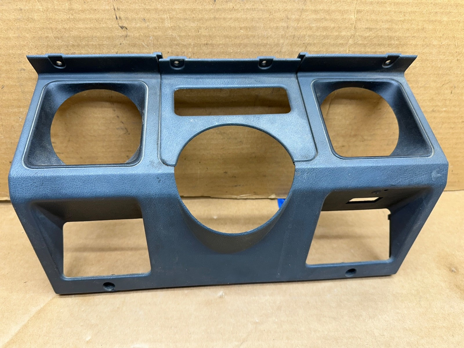 Jeep Wrangler OEM YJ Gauge Cluster Bezel OEM Gray 87 8 89 90 91 92 93 94 95 Grey