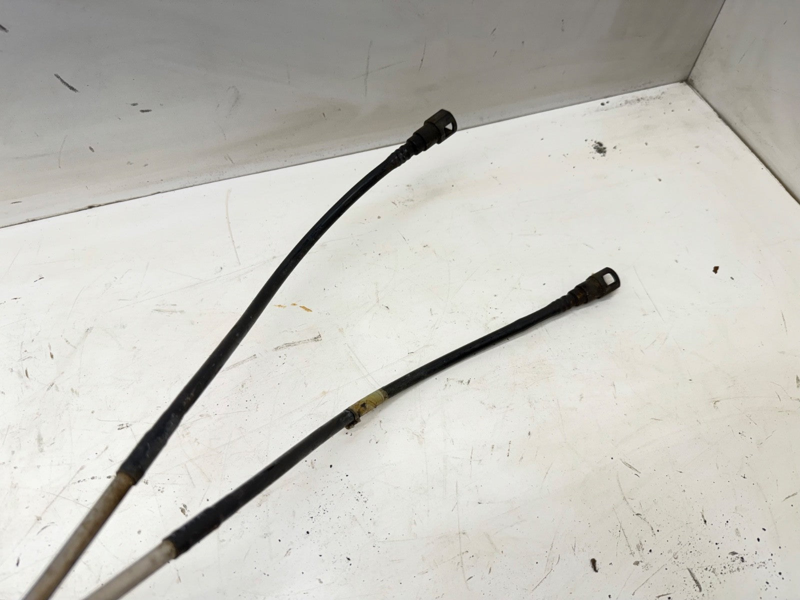 Jeep Wrangler YJ 91-95 2.5 Stainless Steel Fuel Line Engine Rail Frame Gas Hose