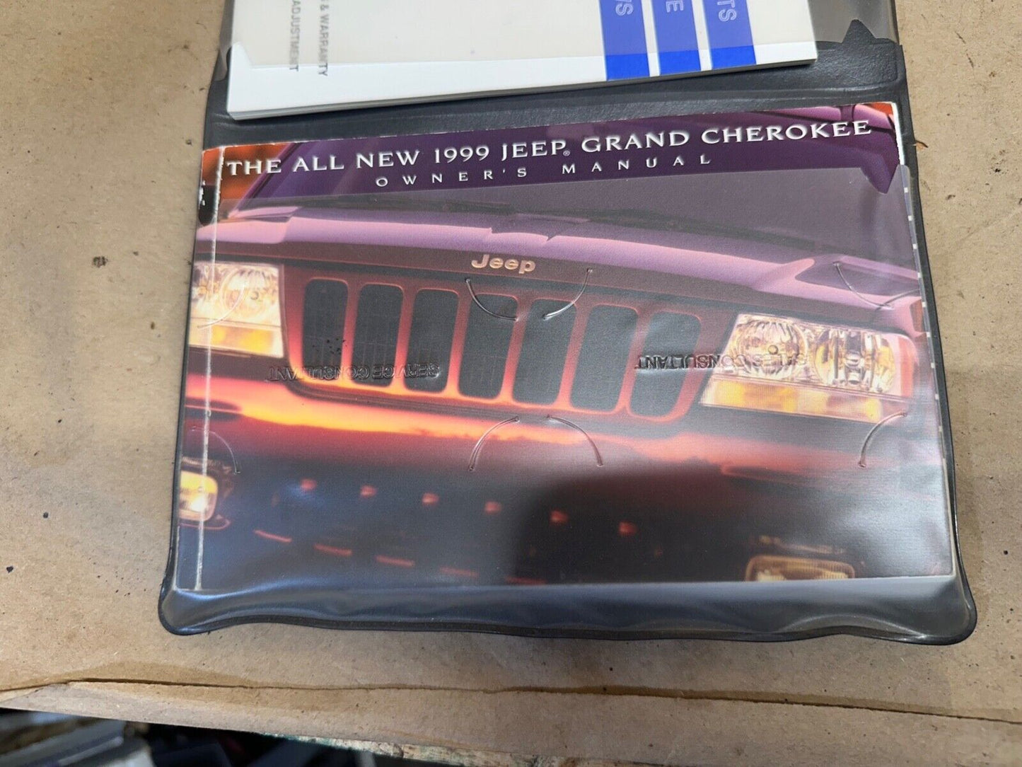 1999 Jeep Grand Cherokee WJ Owners Manual Pouch Booklets Owner's Paperwork 99