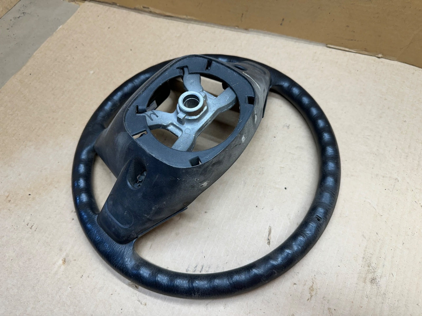 03-06 Jeep Wrangler TJ LJ OEM Rubber Vinyl Steering Wheel Factory OEM 04 05 Jeep