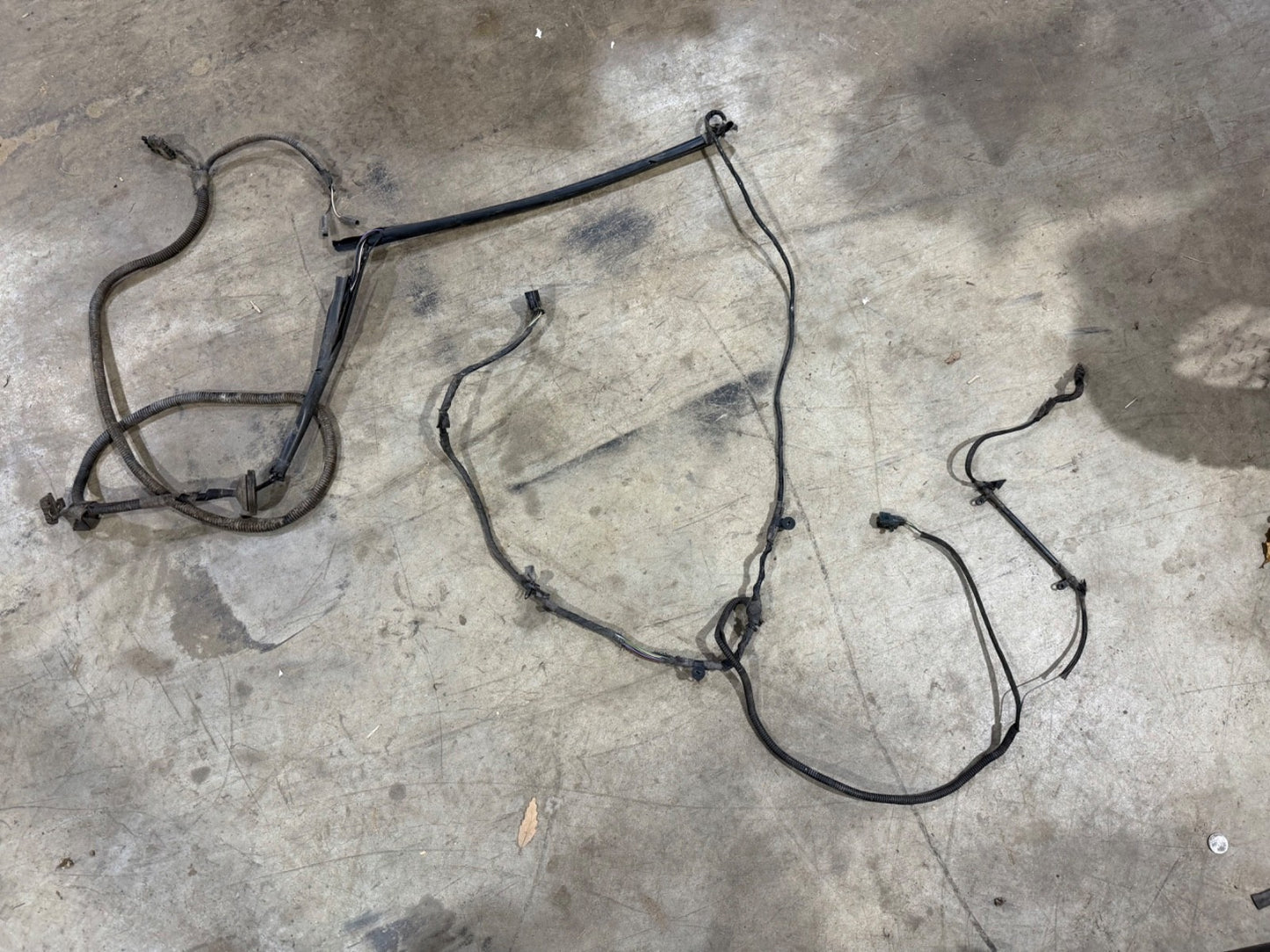 Jeep Wrangler TJ 1997 Tail Light Body Wiring Harness Soft Top 3rd Brake OEM