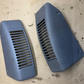 97-06 Jeep TJ Wrangler Factory Dash Speaker Cover Bezel Mist Grey Gray Pair LR
