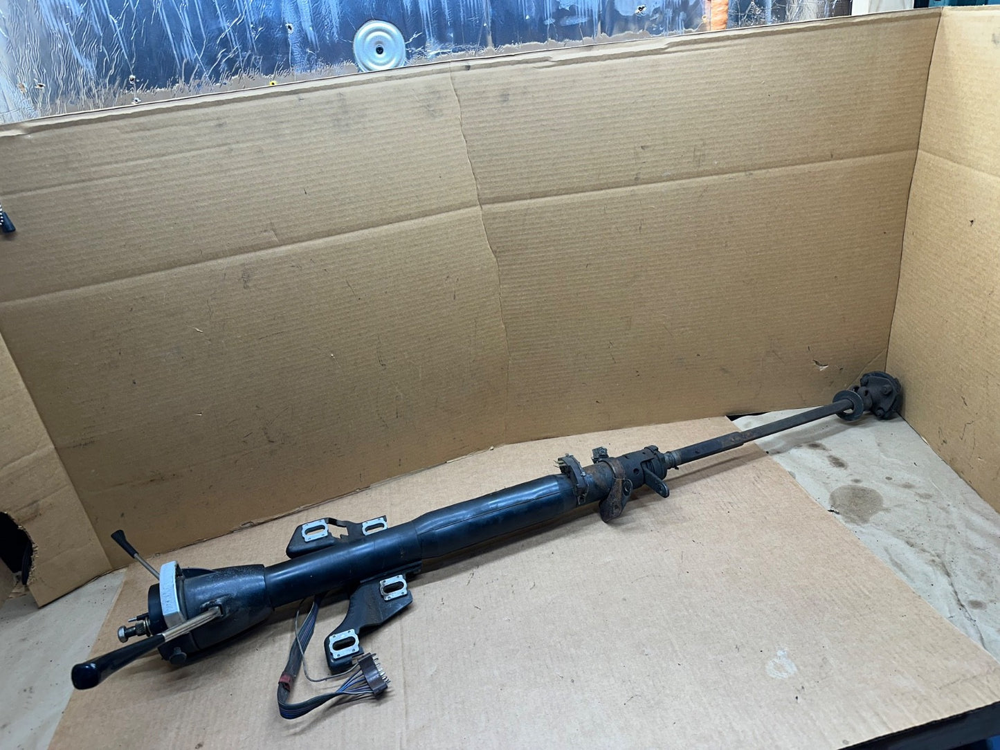 AMC Rambler Rebel 67 68 69 Auto Steering Column OEM Factory Black Shaft Car