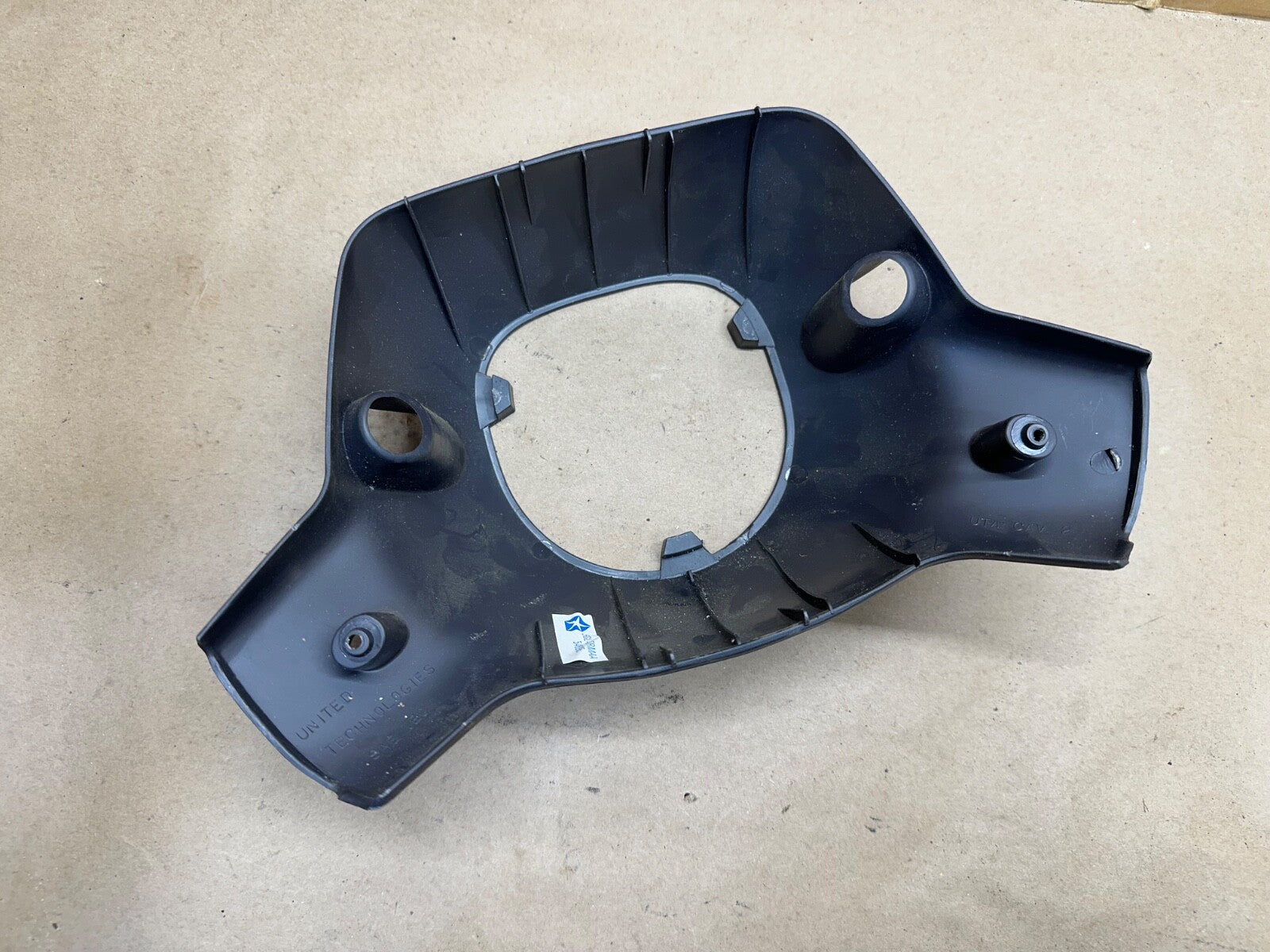 97-02 Jeep Wrangler TJ Steering Wheel Bottom Trim Plastic 5gl44trmaa XJ Cherokee