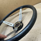 76-86 Jeep CJ Steering Wheel CJ5 CJ7 CJ8 BLACK 4.25" OEM Factory 3 Spoke 5 7 8