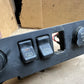 97-01 Jeep Cherokee XJ Dash Switch Panel Dash Defrost Rear Wiper 12v outlet OEM