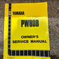 Yamaha OEM Owners Service Manual 1991 PW80B Y-Zinger LIT-11626-07-75 Book PW80 B