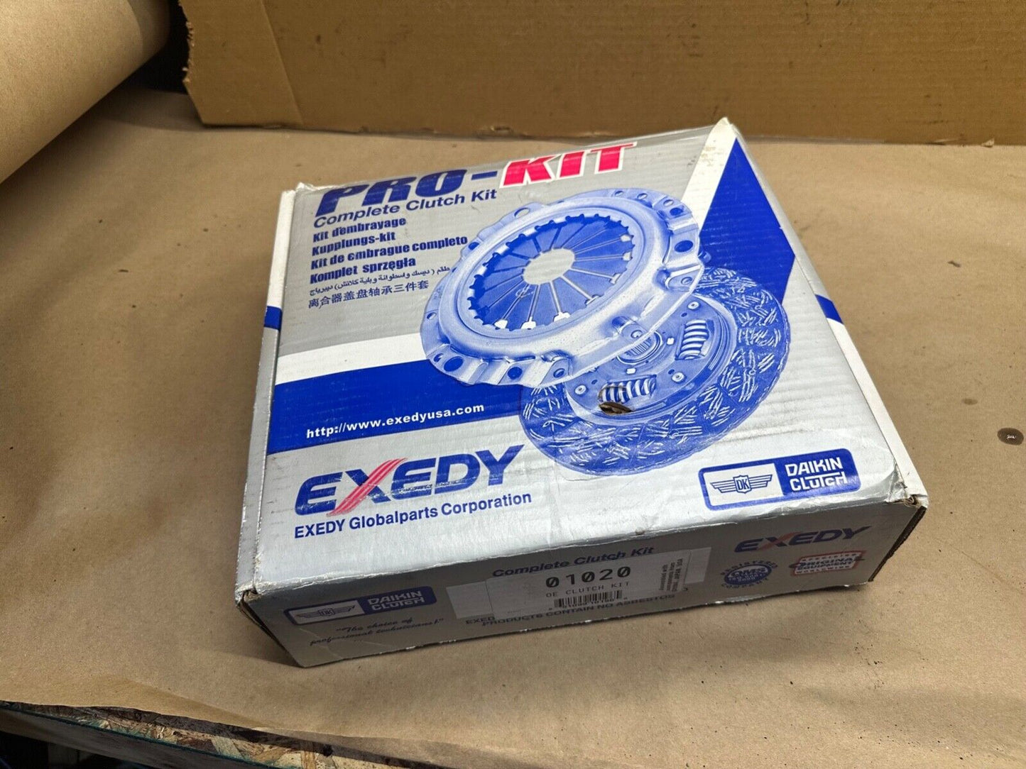 01020 Exedy CLUTCH AX4 Transmissions - 1986 Jeep Comanche Cherokee 2.5L 4 speed