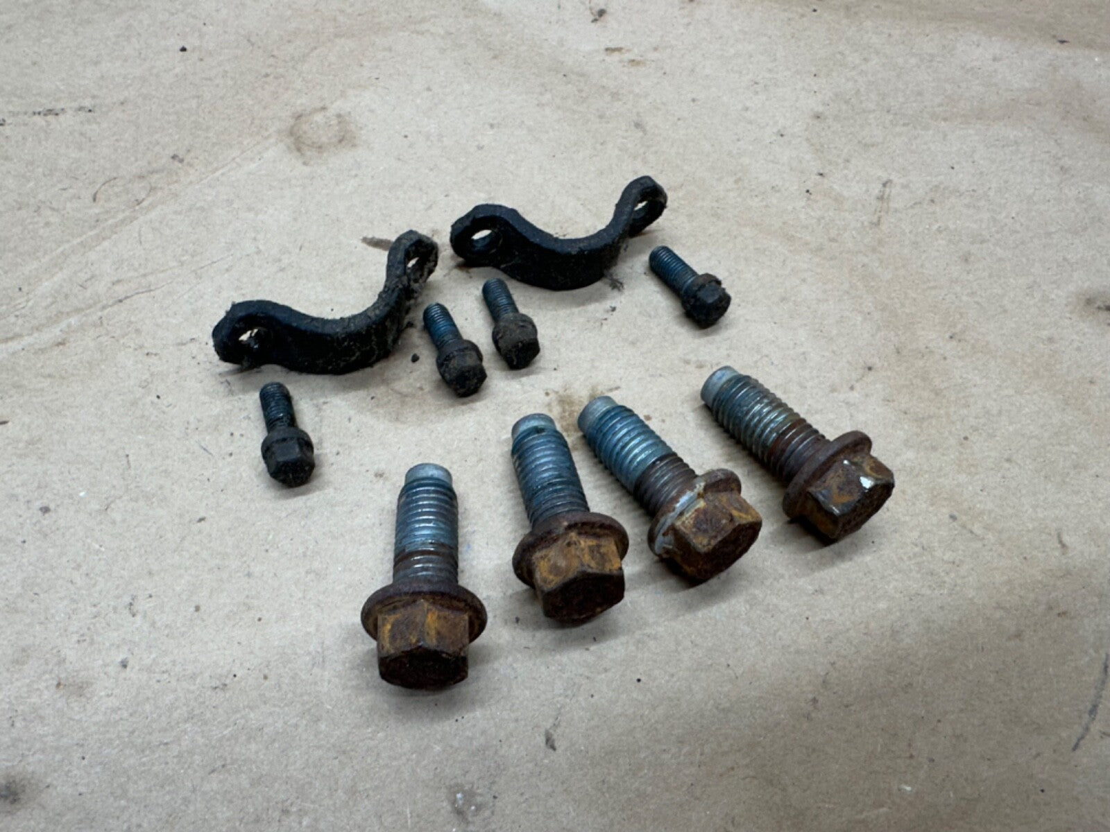Jeep Wrangler RUBICON TJ LJ 03-06 Rear Driveshaft to Transfer Case Bolts