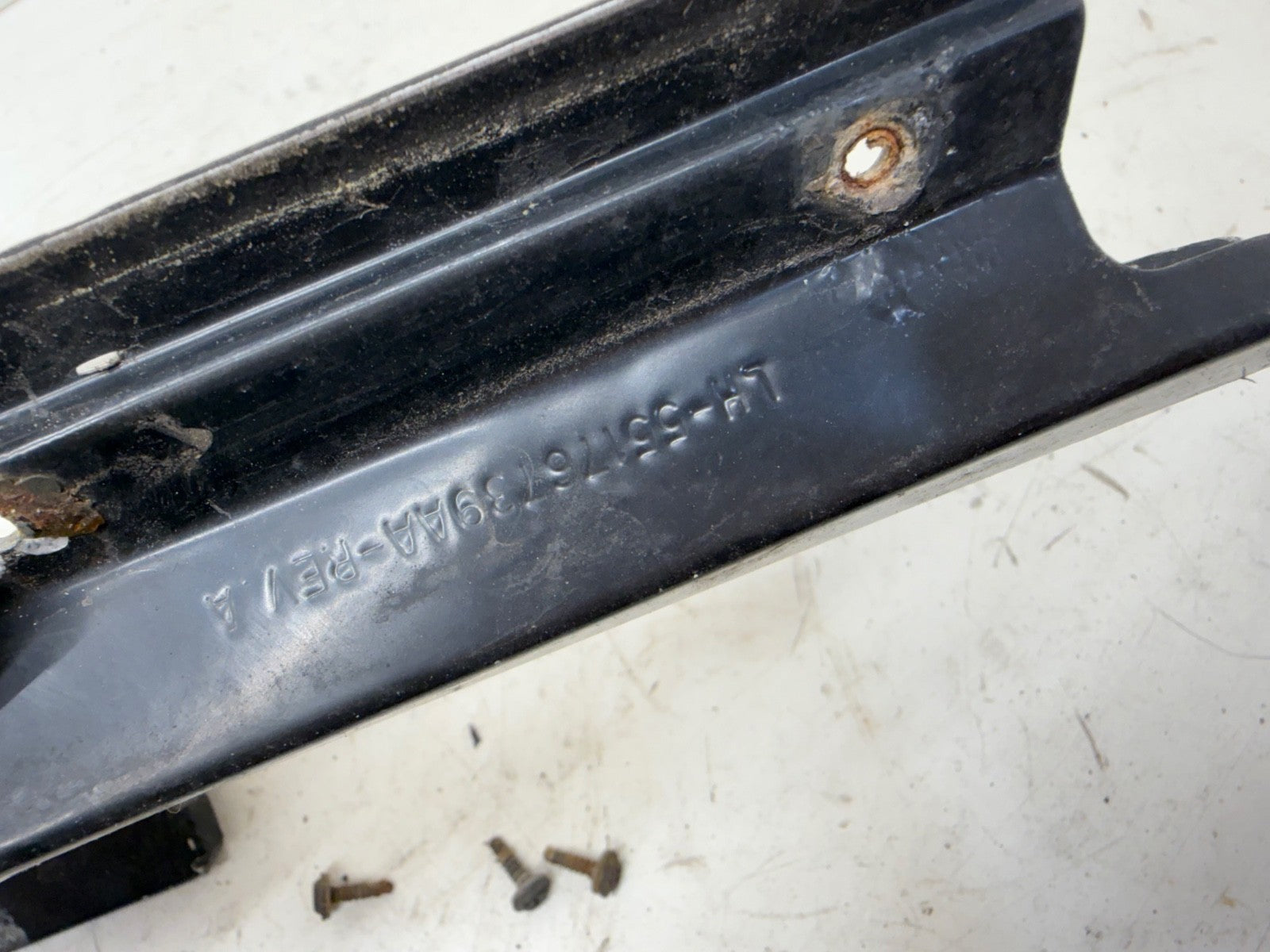 1997-2006 Jeep Wrangler TJ OEM Rear Soft Top Window Tailgate Bar Body Brackets