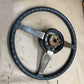 84-96 Jeep Cherokee Wrangler XJ YJ MJ Comanche 3 Spoke Steering Wheel Grey Gray