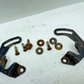 97-02 Jeep TJ Wrangler BACK SEAT BRACKETS FENDER WELL Side Rear Bracket L R OEM