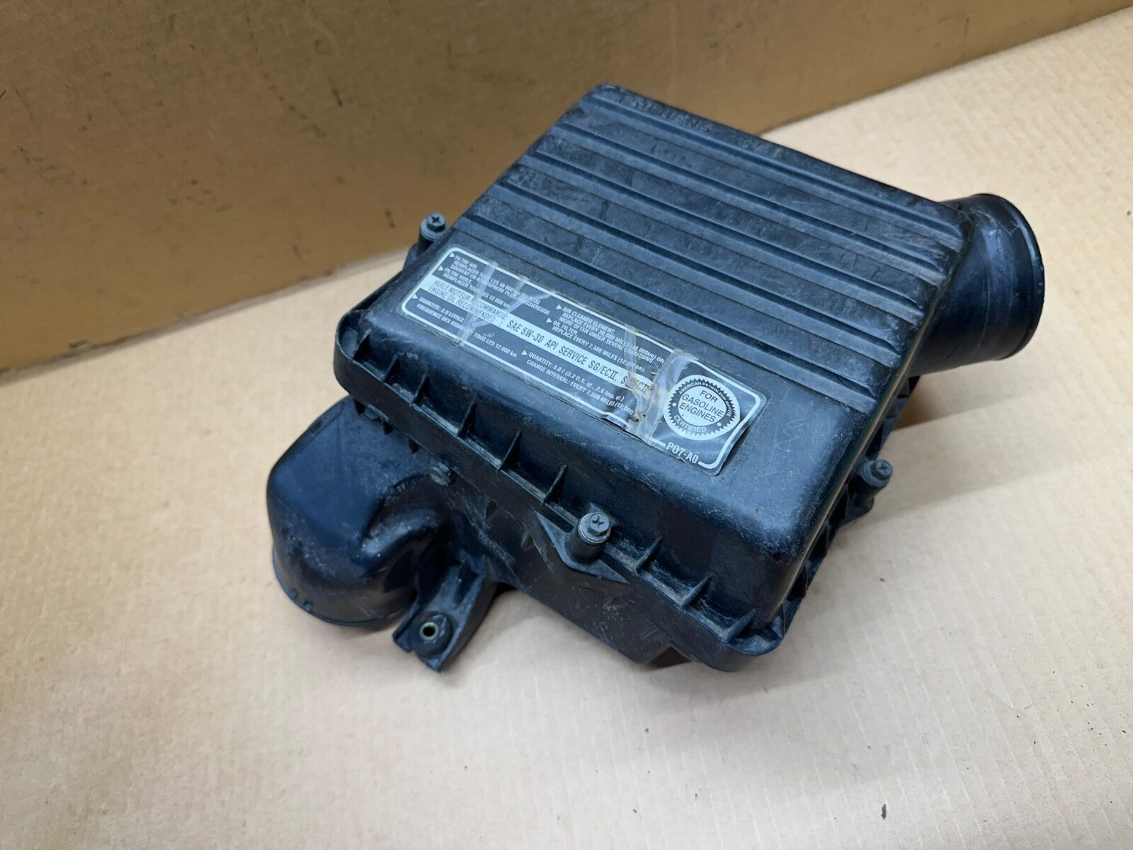 OEM 92-95 USDM Honda Civic EG EX SOHC Filter D16Z6 Engine Air Intake Cleaner Box