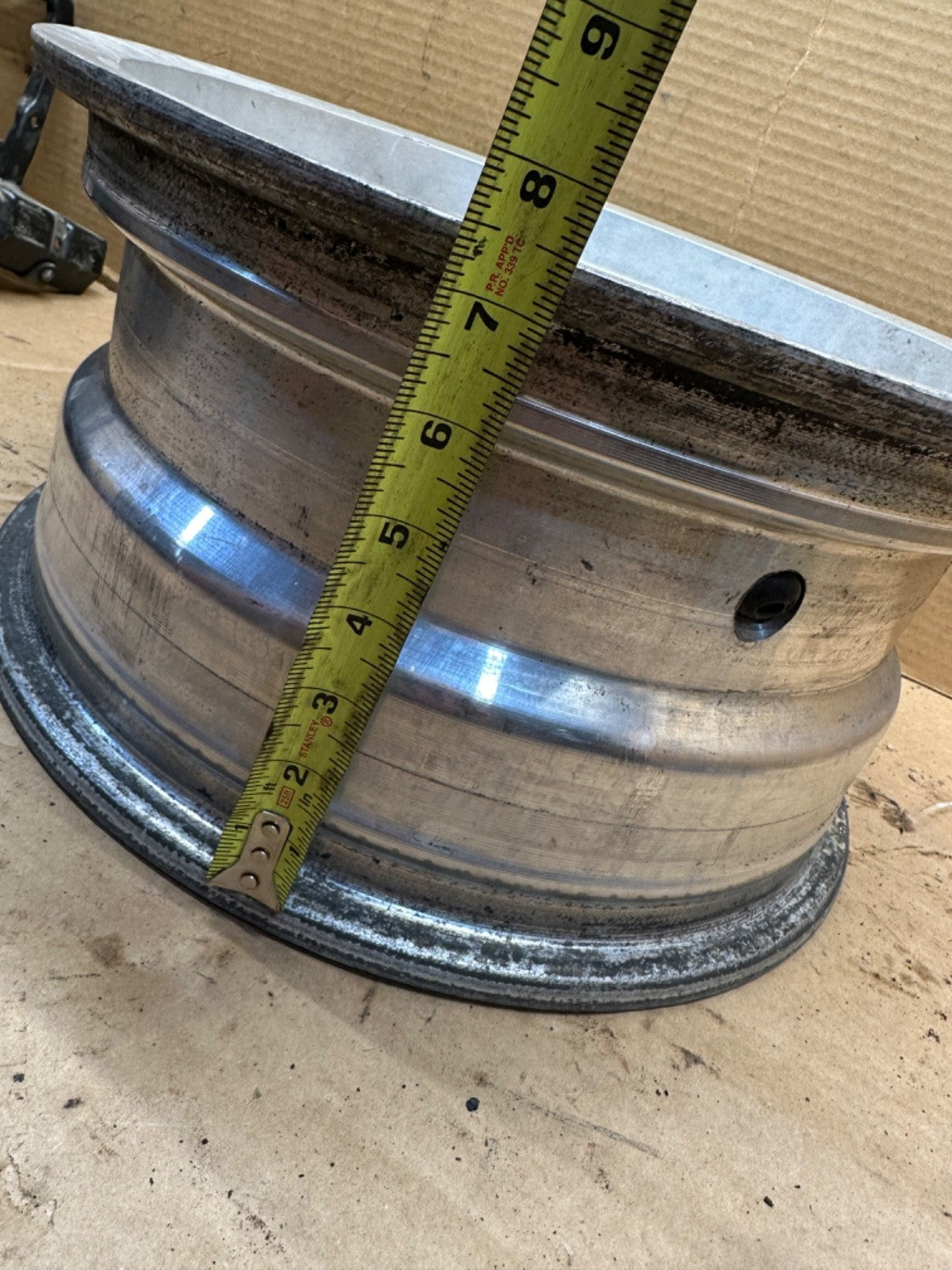 Vintage Jeep Wheels 15" x 7" 6x5.5 FSJ J10 J20 Wagoneer AMC Jeep Slot Wheel Rim