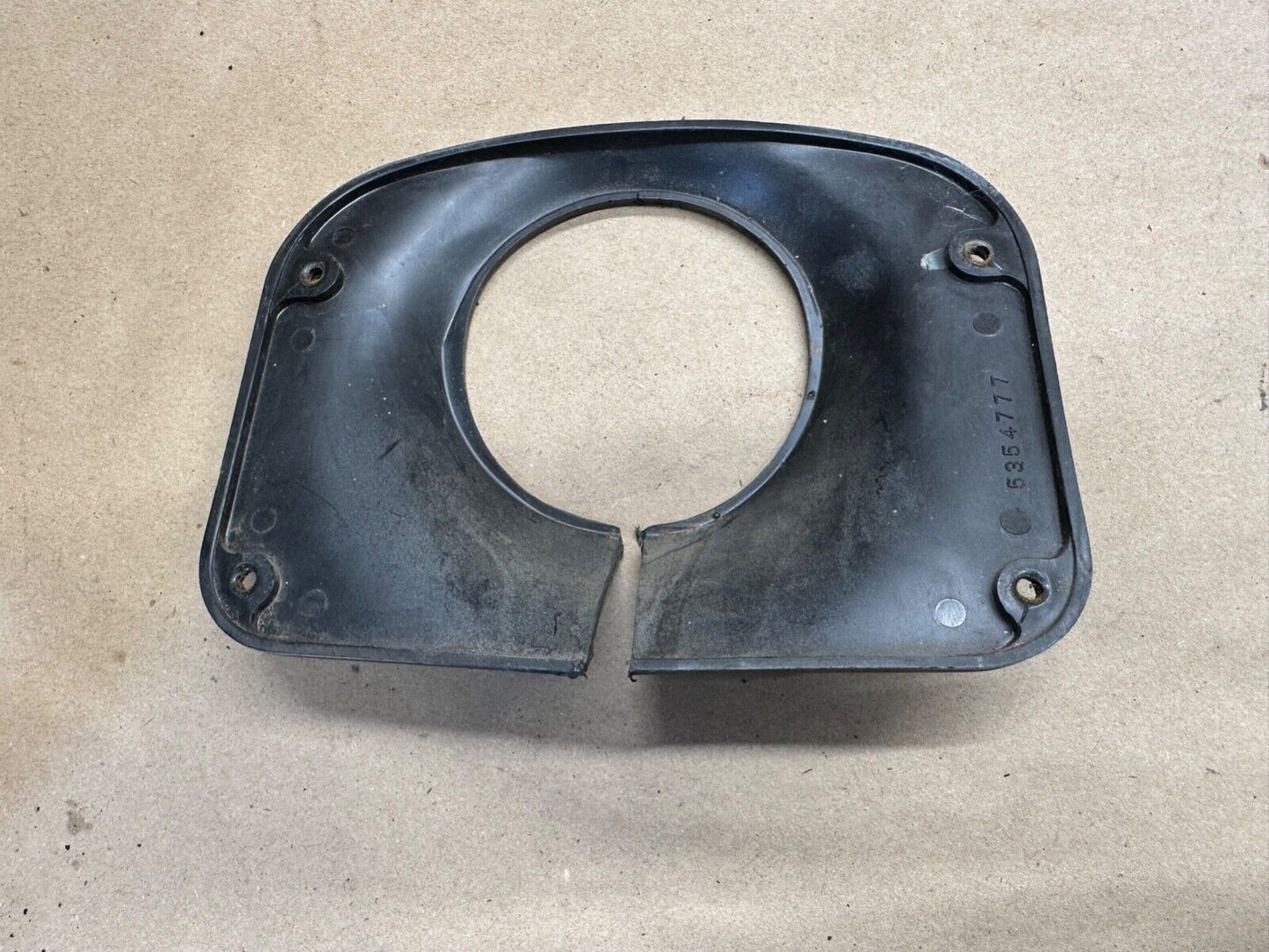 76-86 Jeep CJ steering column trim bezel CJ5 CJ7 CJ8 AMC cover 5 7 8 (5354777)