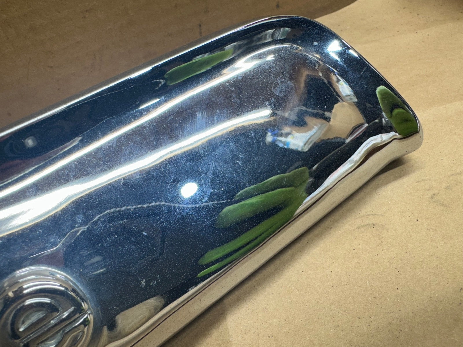 1972-91 Jeep Cherokee OEM Tail Finish Panel Chrome Original Factory SF5451469