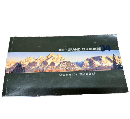 2004 Jeep Grand Cherokee Owners Manual Books Owner's OEM WJ 04 Papers Fuse Guide