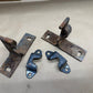 87-95 Jeep YJ Back Seat Brackets Wrangler Rear Compete Set OEM Fold and Tumble