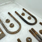 Jeep Wrangler YJ 87-95 Rear Leaf Spring Plates U Bolts OEM Plate Mount Dana 35