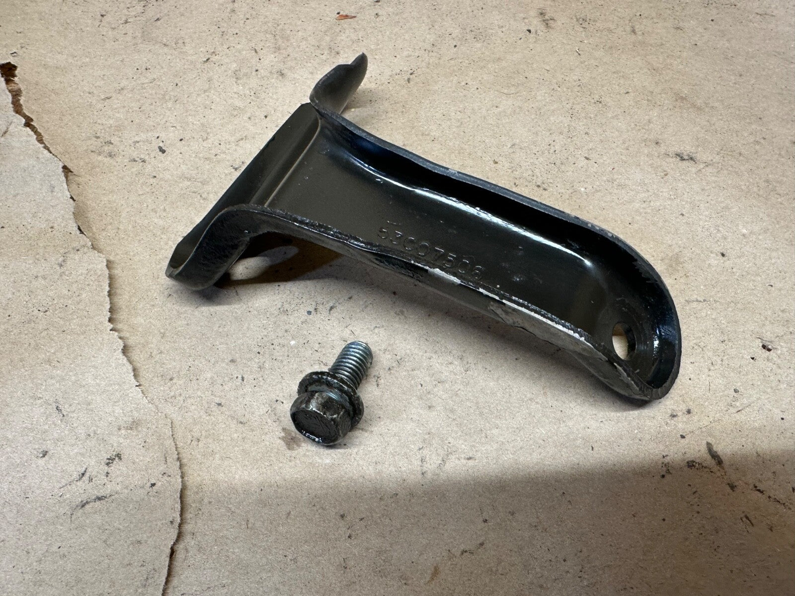 91-02 Jeep TJ Wrangler YJ Lower Engine Alternator Bracket 2.5 L Support BraceOEM
